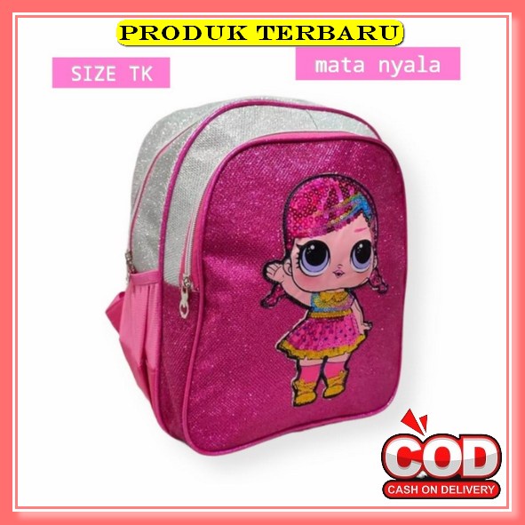 Ransel Anak Perempuan Rebound Motif Doraemon Warna Biru Cocok Untuk Sekolah Multifungsi Fr*E Ra*Nco*