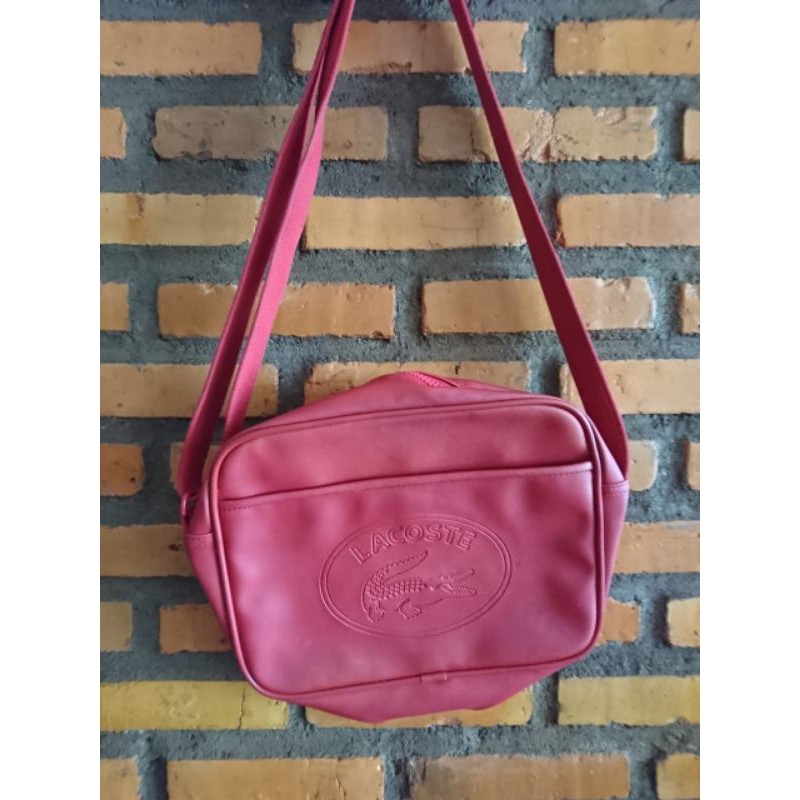 slingbag lacoste big logo (second)
