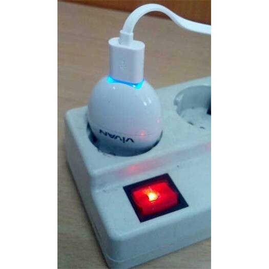 Charger Vivan Power Cube (Batok Charger+Kabel) Kabel Cas Charger Vivan
