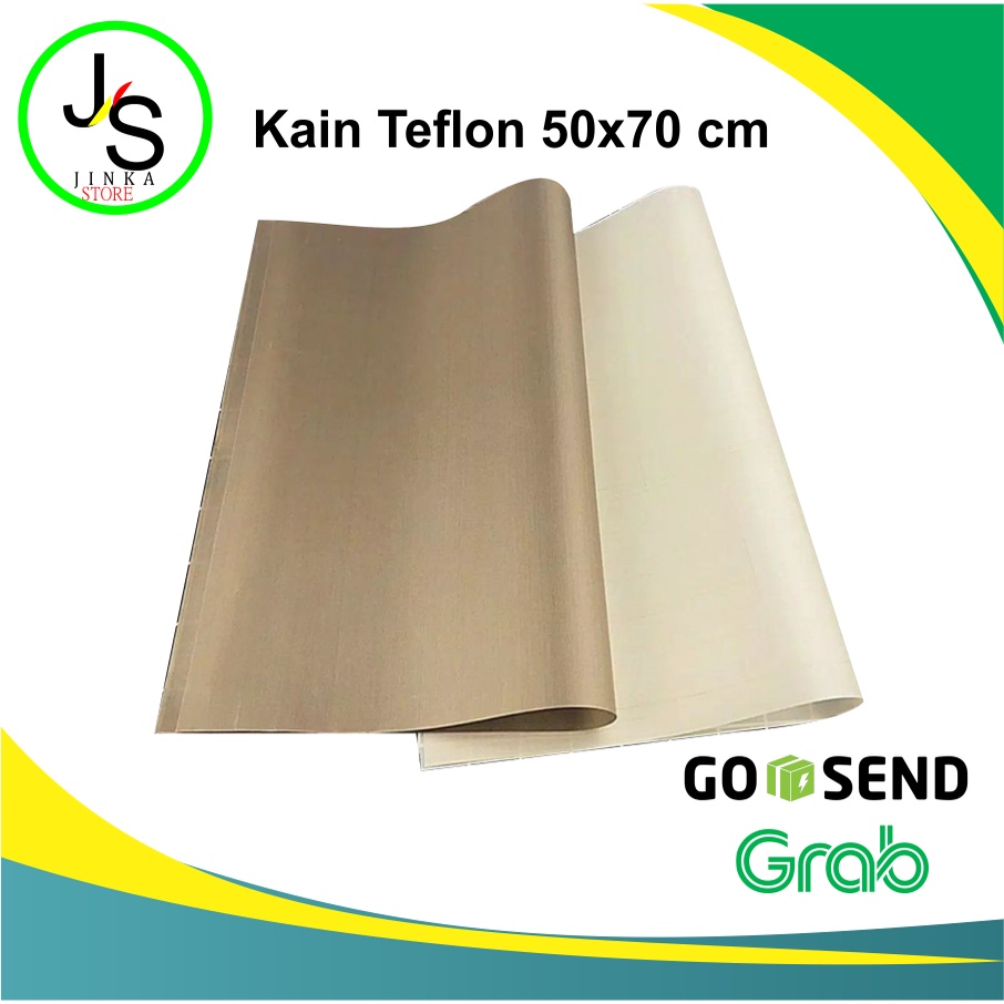 

KAIN TEFLON MESIN PRESS KAOS 40X60 cm /KAIN ANTI LENGKET
