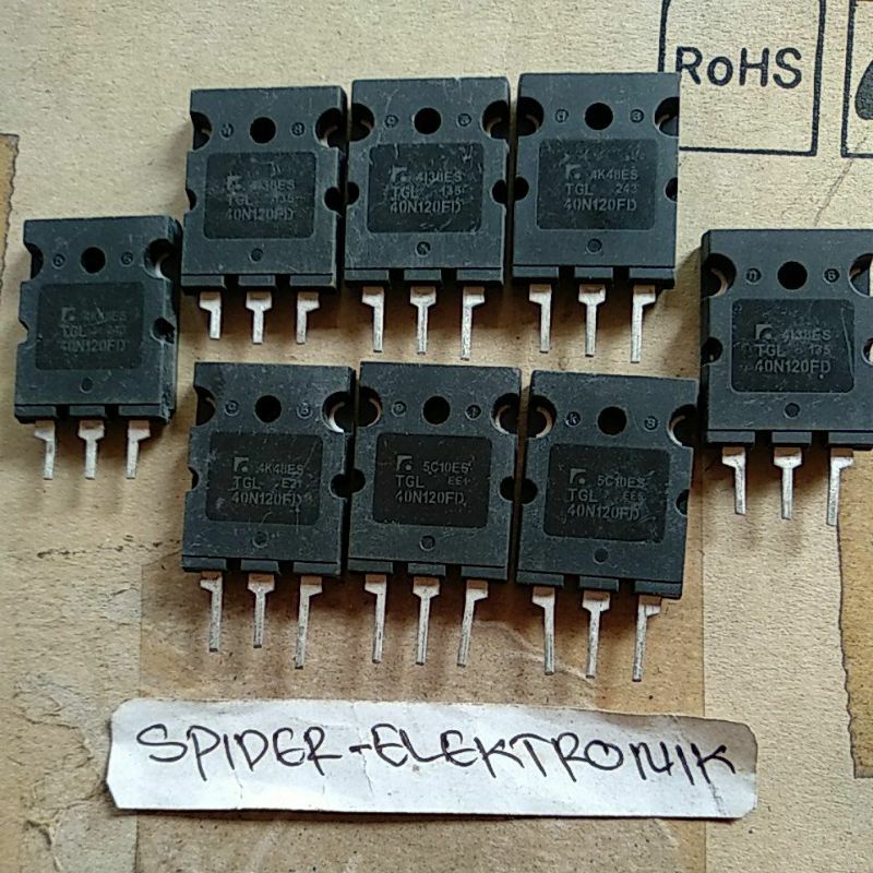 IGBT FGL40N120FD kaki pendek kaki cutting pabrik