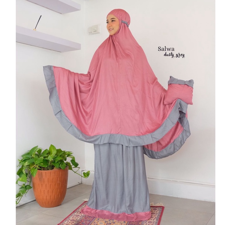 MUKENA RAYON JUMBO TIEDYE | MUKENA MURAH | MUKENA JUMBO POLOS RENDA | MUKENA TRAVELING