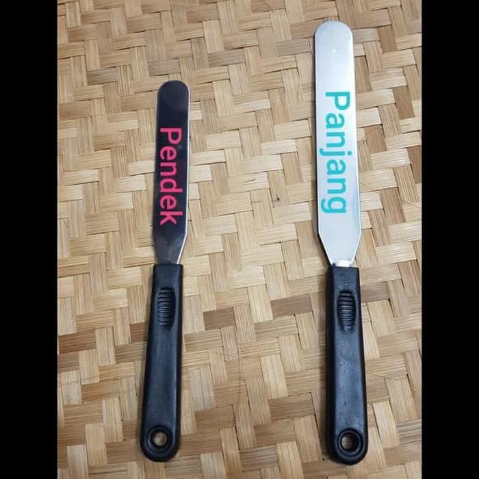 Spatula Oles Buttercream / Spatula lurus 1pcs (PANJANG)