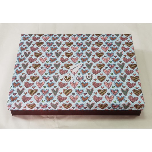 

Kotak Kado / Kotak Hadiah / Gift Box Persegi KK Love Aneka Motif
