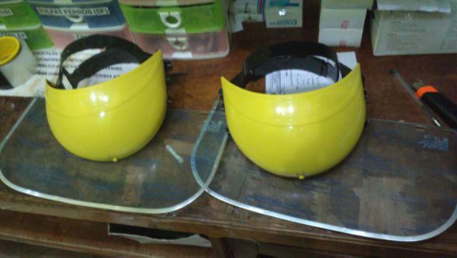 Faceshield Gerinda Pelindung Muka Wajah Alat Safety