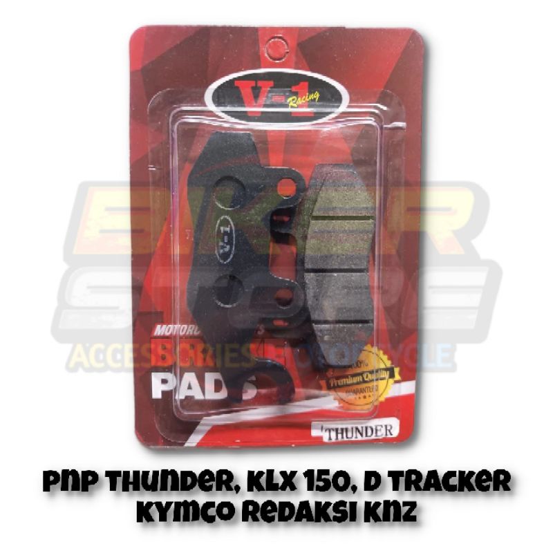 DISCPAD KAMPAS REM DEPAN THUNDER KLX 150 D TRACKER KYMCO V1