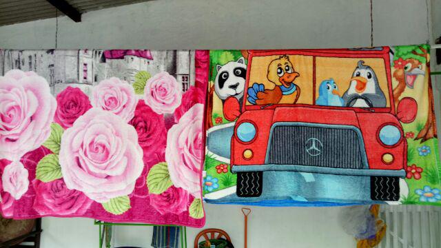 Raishacollection Selimut Rosanna Kids Akiko Ukuran 150x200 Motif Anak Anak Cute