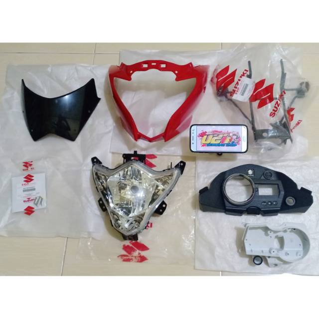 Kepala batok set satria fu 2015 original SGP