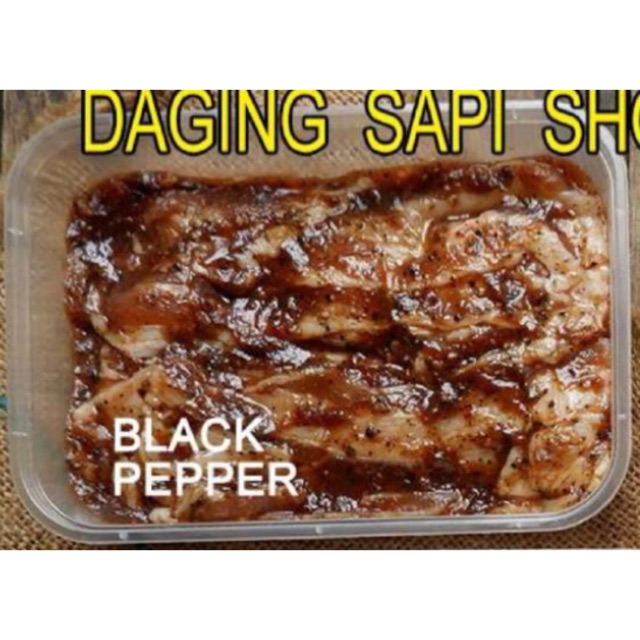 

BEEF SHORTPLATE MARINASI