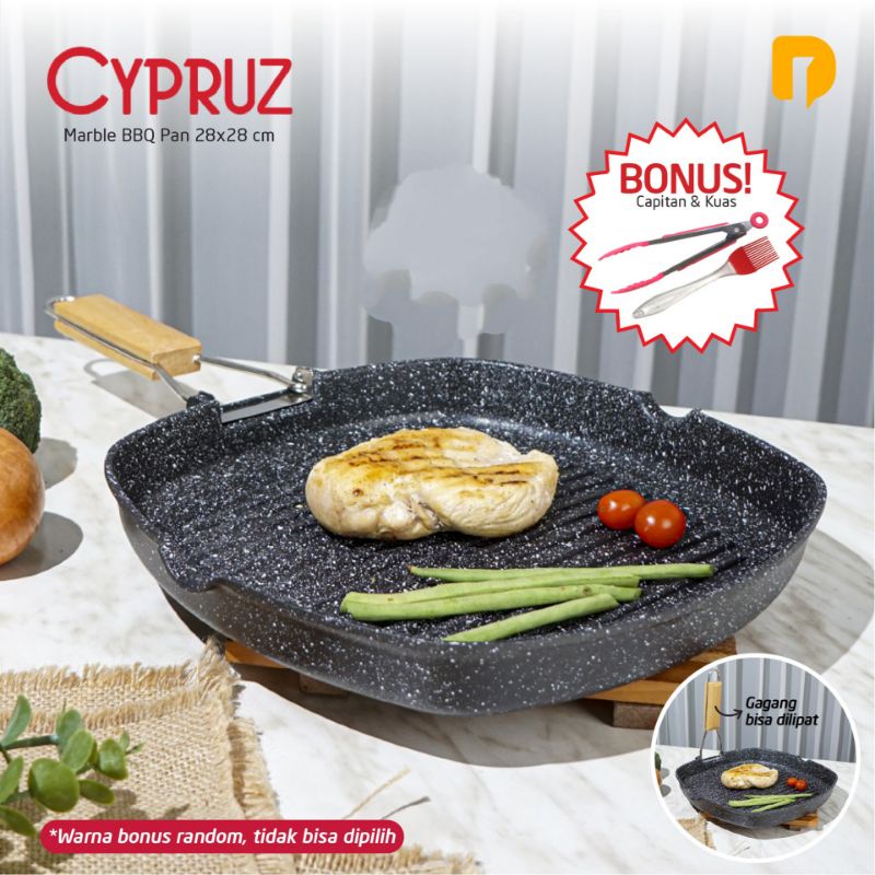 BBQ Grill Pan Marble