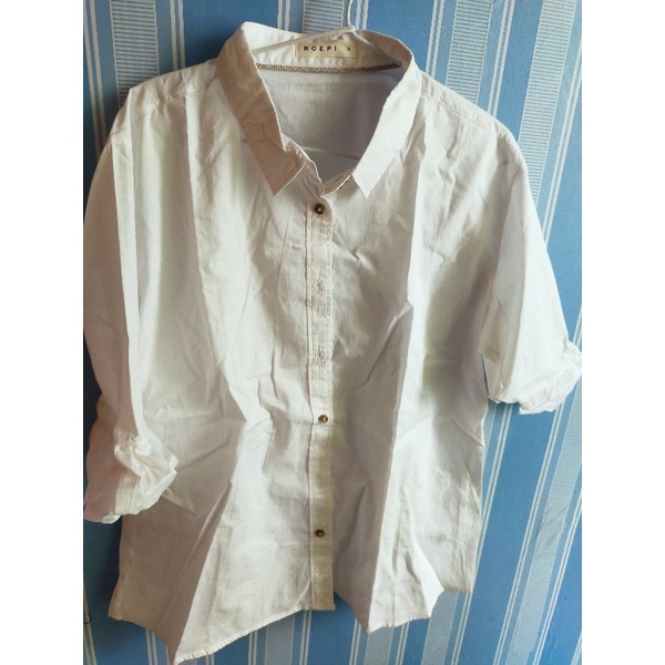 blouse polos cewek roepi
