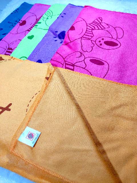 Handuk Bayi JUMBO Microfiber SP / Xin Yuan/David palmer Size 140x70 cm  / Handuk Anak Baby Lembut