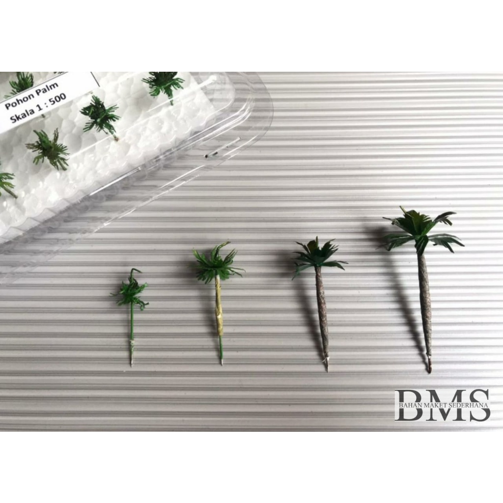 POHON PALM MINIATUR MAKET ( POHON PALEM)