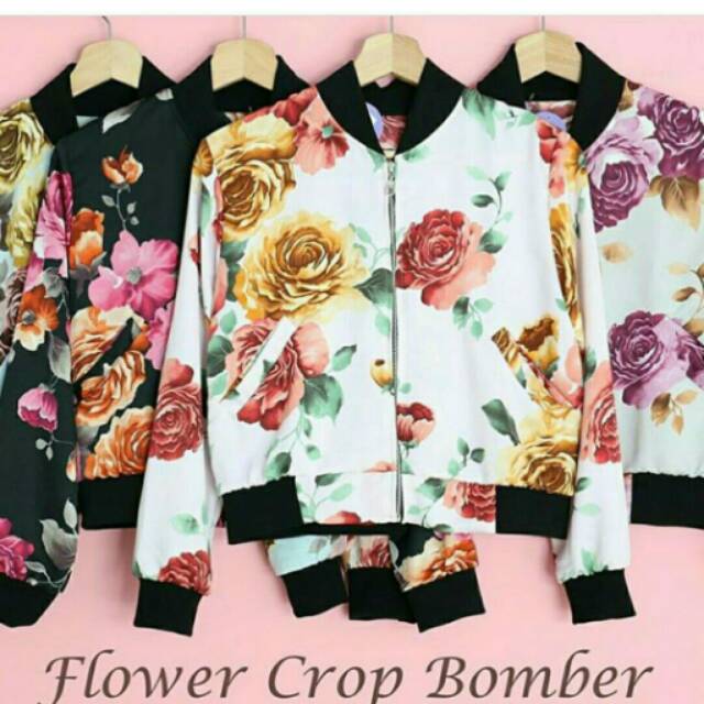 JAYA.Co Jaket Bomber ROSE