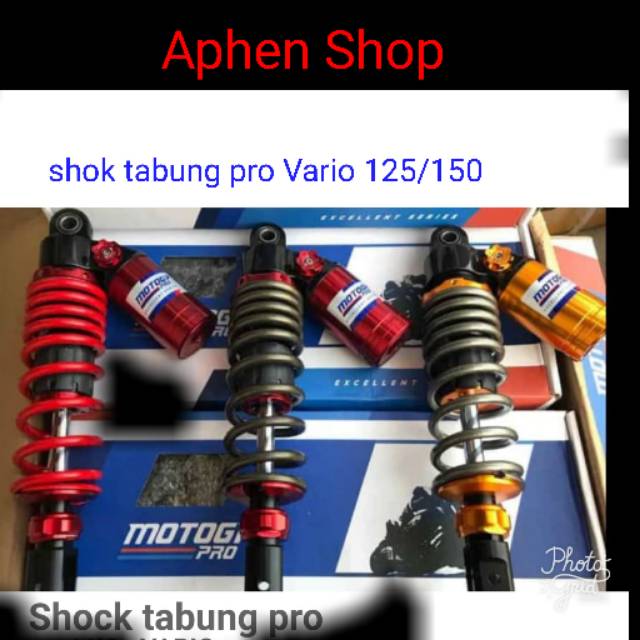 Shokbreaker-shok tabung Vario125-vario150 model tipe Pro