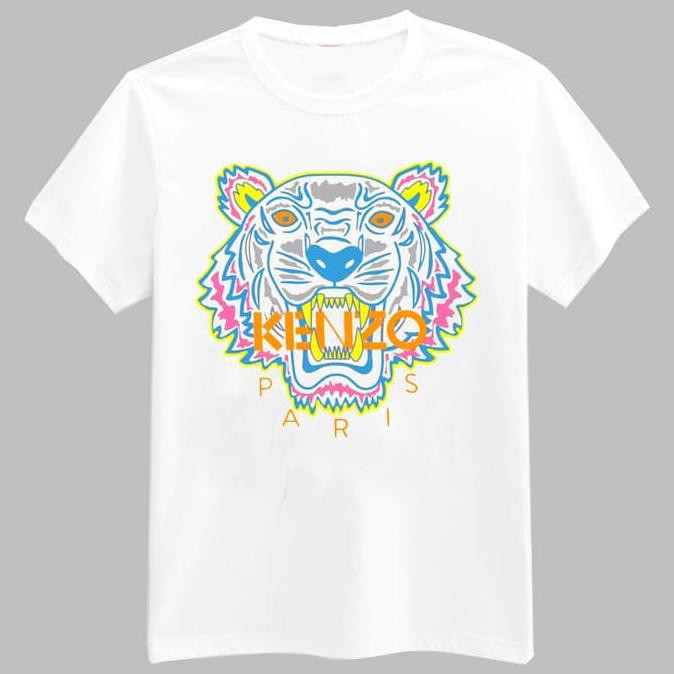 CUSTOM KAOS/TSHIRT BRANDED KENZO TIGER DIGITAL PRINTING