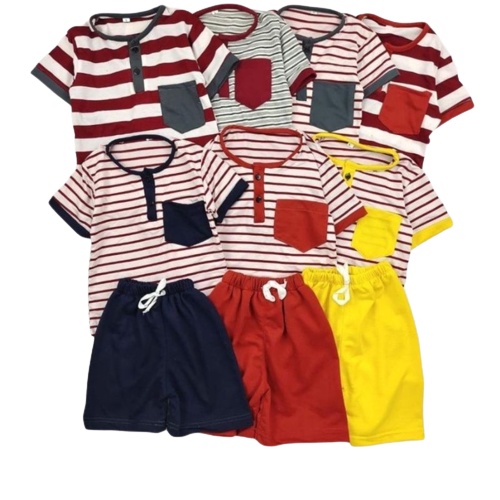 SET KIANO SALUR 1-5 TAHUN / BAJU ANAK LAKI-LAKI