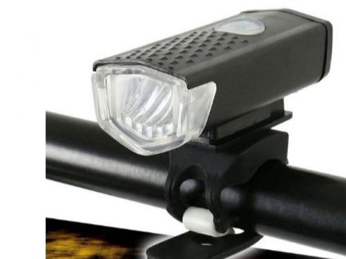 Lampu Depan Sepeda LED Battery Charge / Bicycle LED USB Rechargeable