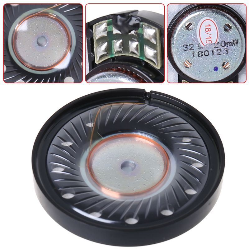 Cre Sparepart Driver Redpment Pengganti 40mm Untuk Headphone Speaker Qc15 Qc25 Qc35 Qc3 Ae2 Oe