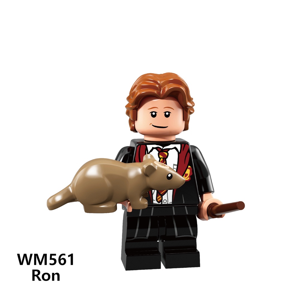 Mini Figure Harry Potter Hermione Granger Ron Weasley Dean Thomas Draco Malfoy WM6040