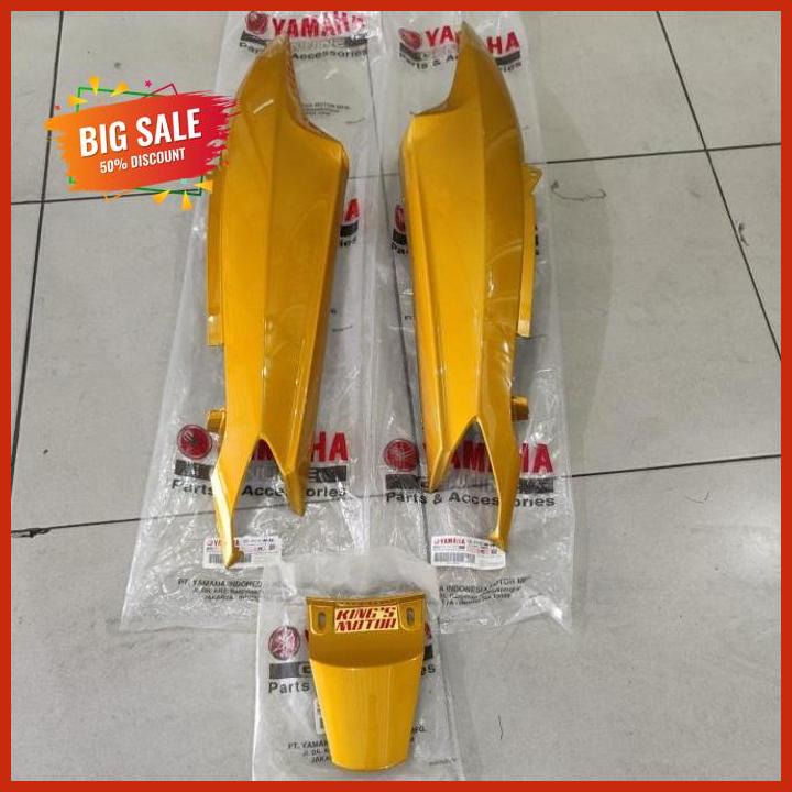 Rekomendasi Cover Body Mio Karbu, Mio Smile, Mio Sporty (5Tl) + Tail Gold (Pb) Original Yamaha