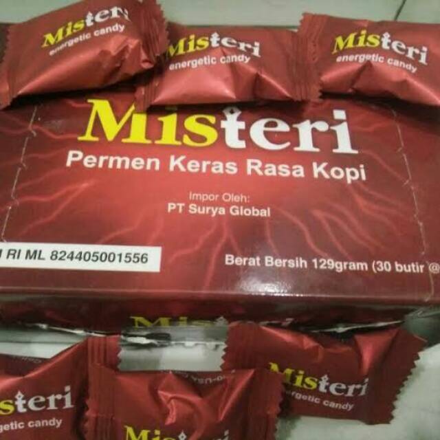 

Permen Misteri/permen rasa kopi penambah stamina