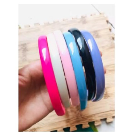 Bando Polos Marcella Warna Dan Hitam 1,5 cm Tebal Bahan Plastik Doff