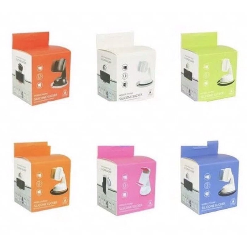 Car Holder HP Mobil Silicon Sucker HD-36 HD36 Grosir