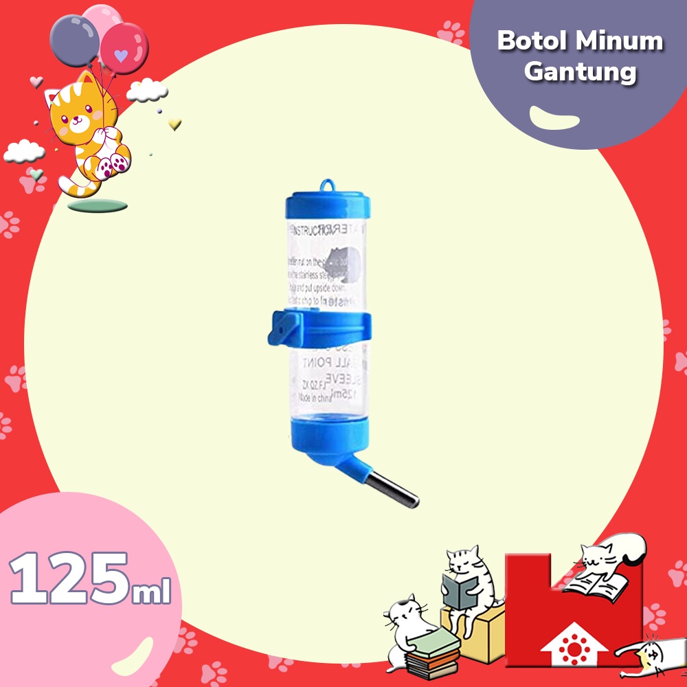 Botol Minum Gantung 125Ml - Drinking Water 125 ml