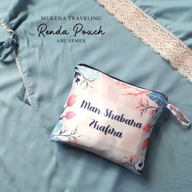 Mukena Pouch Renda Rayon