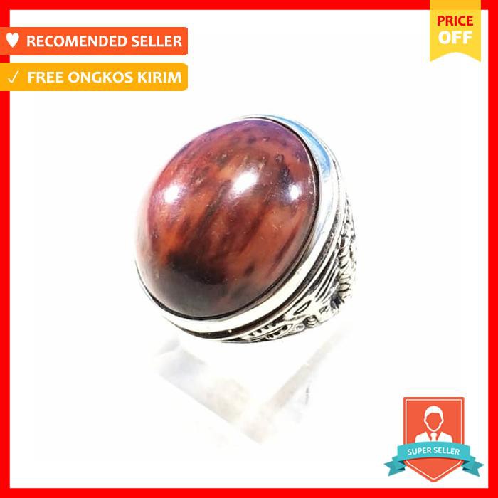 CINCIN BATU AKIK NATURAL ASLI GALIH KELAPA LANGKA