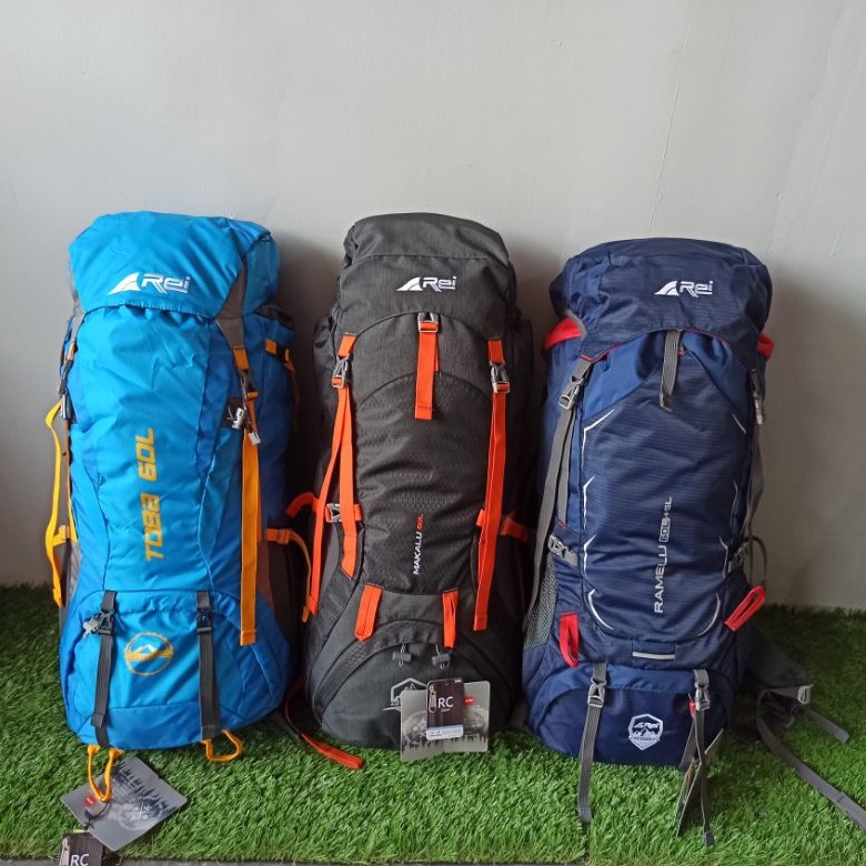 Tas Carrier Rei Toba 60L Tas Gunung Rei Toba 60L