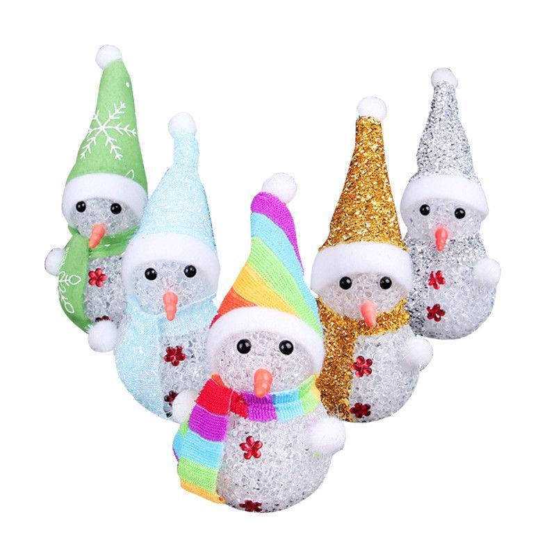 1PC Christmas Snowman LED Lights for Christmas Decor, Party,Xmas Tree,Table