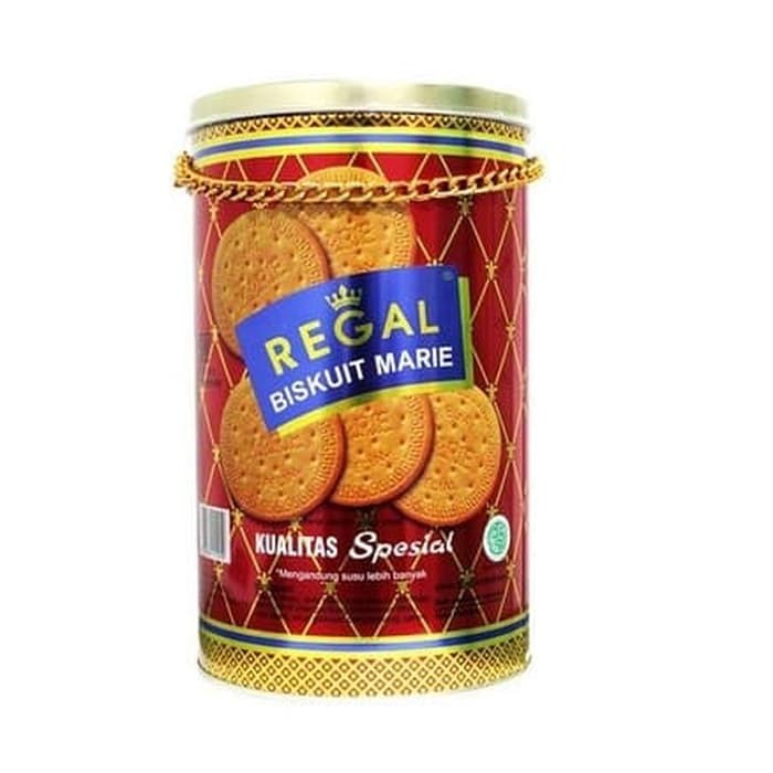 BISKUIT MARIE REGAL KALENG 1 KG