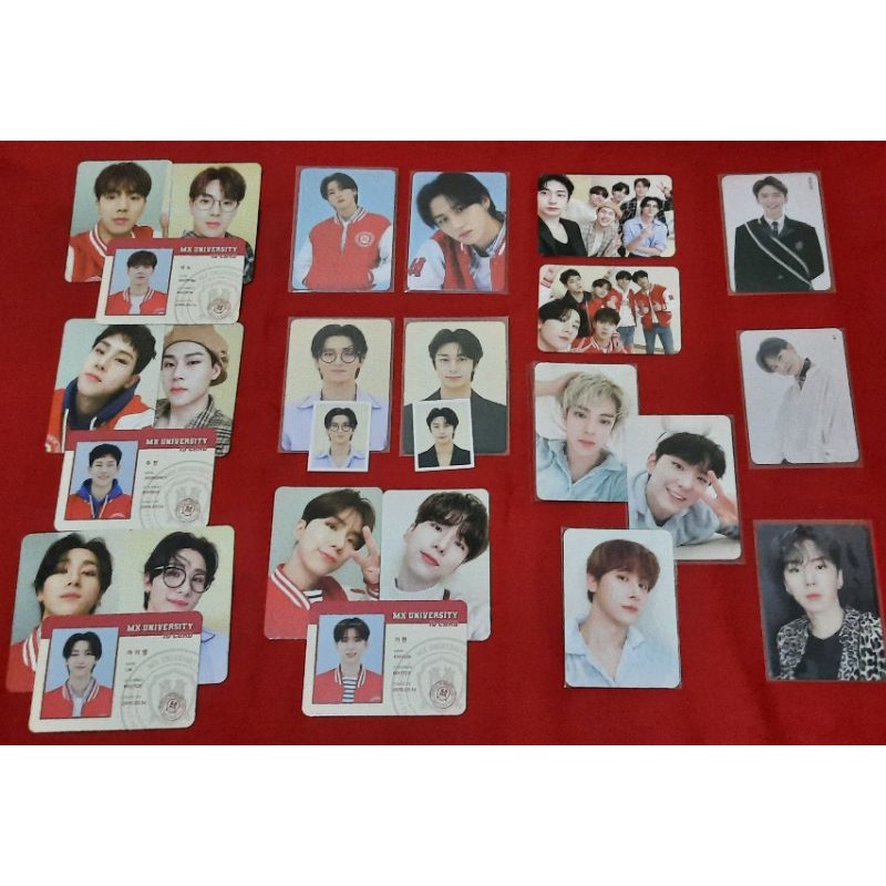 MONSTA X FANCON PHOTOCARD (KINGDOM, HOMEPARTY, MXU)