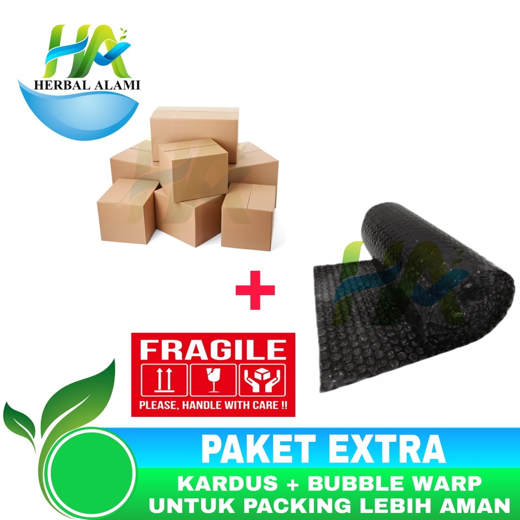 

Paket Extra Packing (Kardus & Bubble Wrap) 2in1 Lebih Aman
