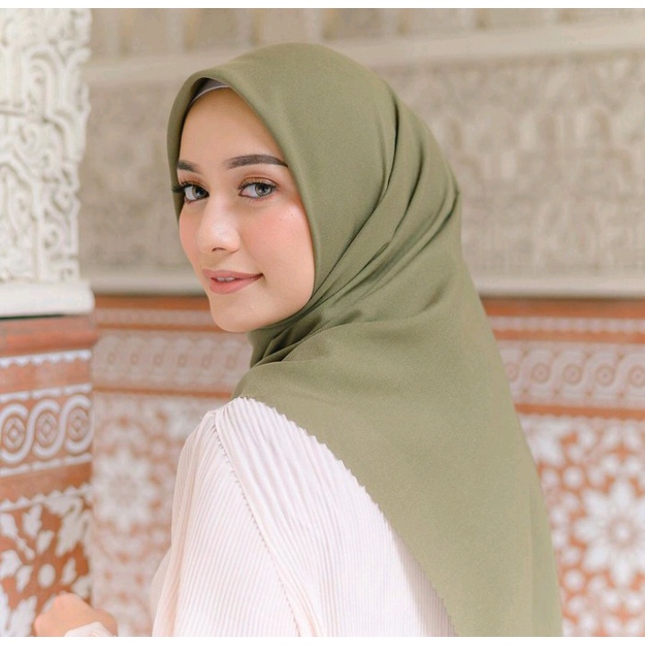 HIJAB BELLA LASER CUT - SUPERFINE COTTON-PREMIUM TERBARU-BASIC VOAL bella lasercut hijab segi empat