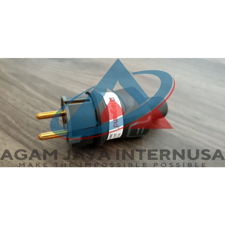 LEGRAND RUBBER PLUG / STEKER KARET IP 44 -16A ( 050196 )