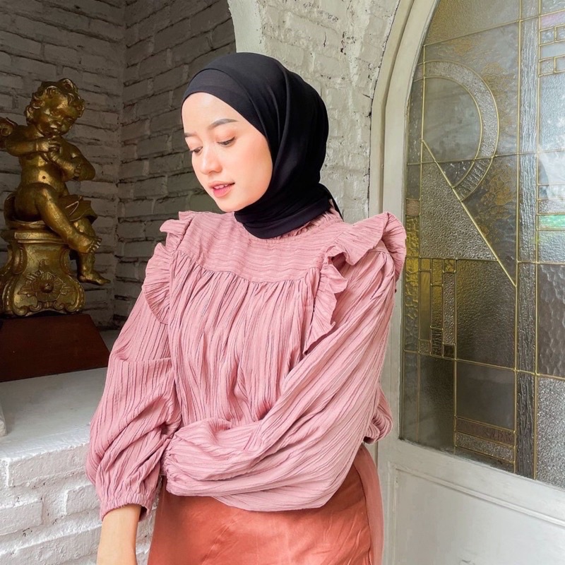 Kanya Blouse Crinkle Ladyshena Plisket