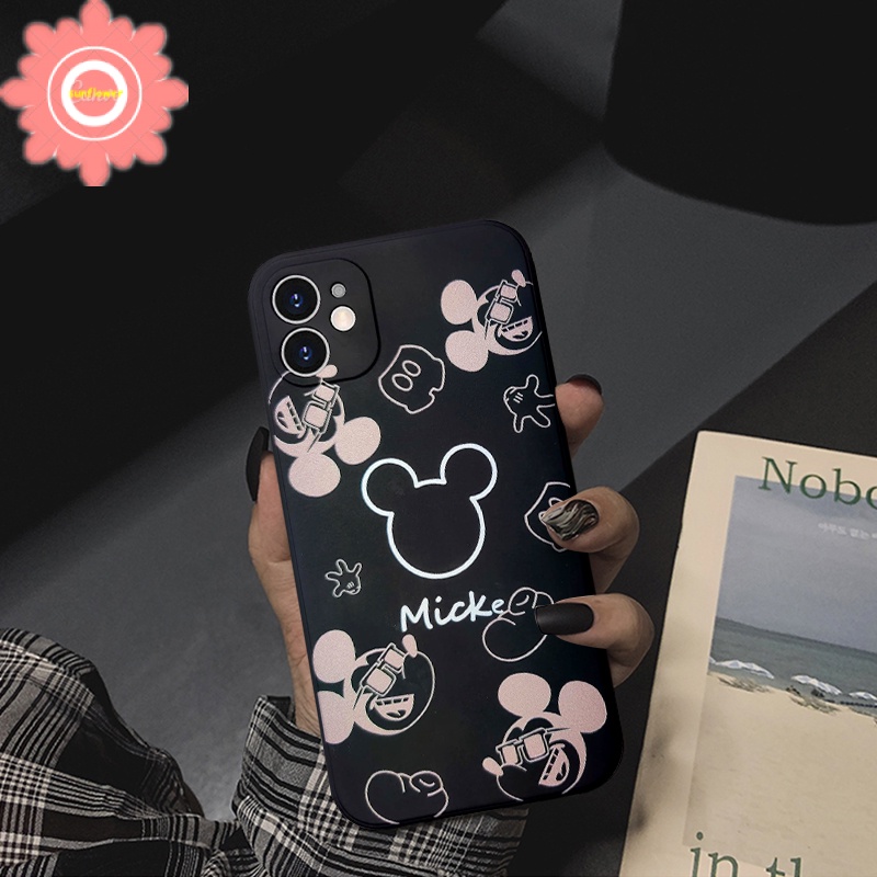 Soft Case TPU Untuk Samsung A13 A32 A53 A03 A22 A03s A52s A52 A72 A11 A51 A10S A33 M11 A71 A12 A31 A21s A20s A50s A30.N Cover Desain Mickey Dan Minnie Untuk Pasangan