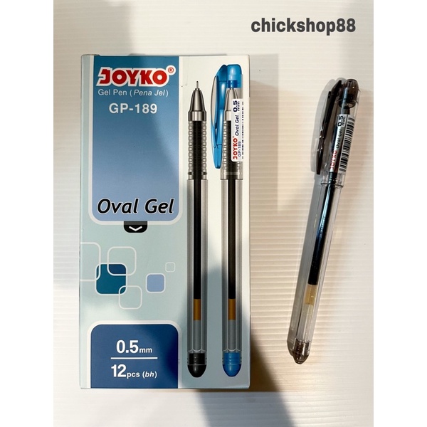 

Bolpen / Pulpen / Pen Joyko Original GP-189 (Hitam / Black)