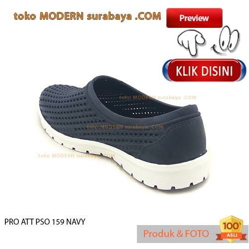 Pro Att Pso 159 Navy Sepatu Pria Sepatu Slip On Karet