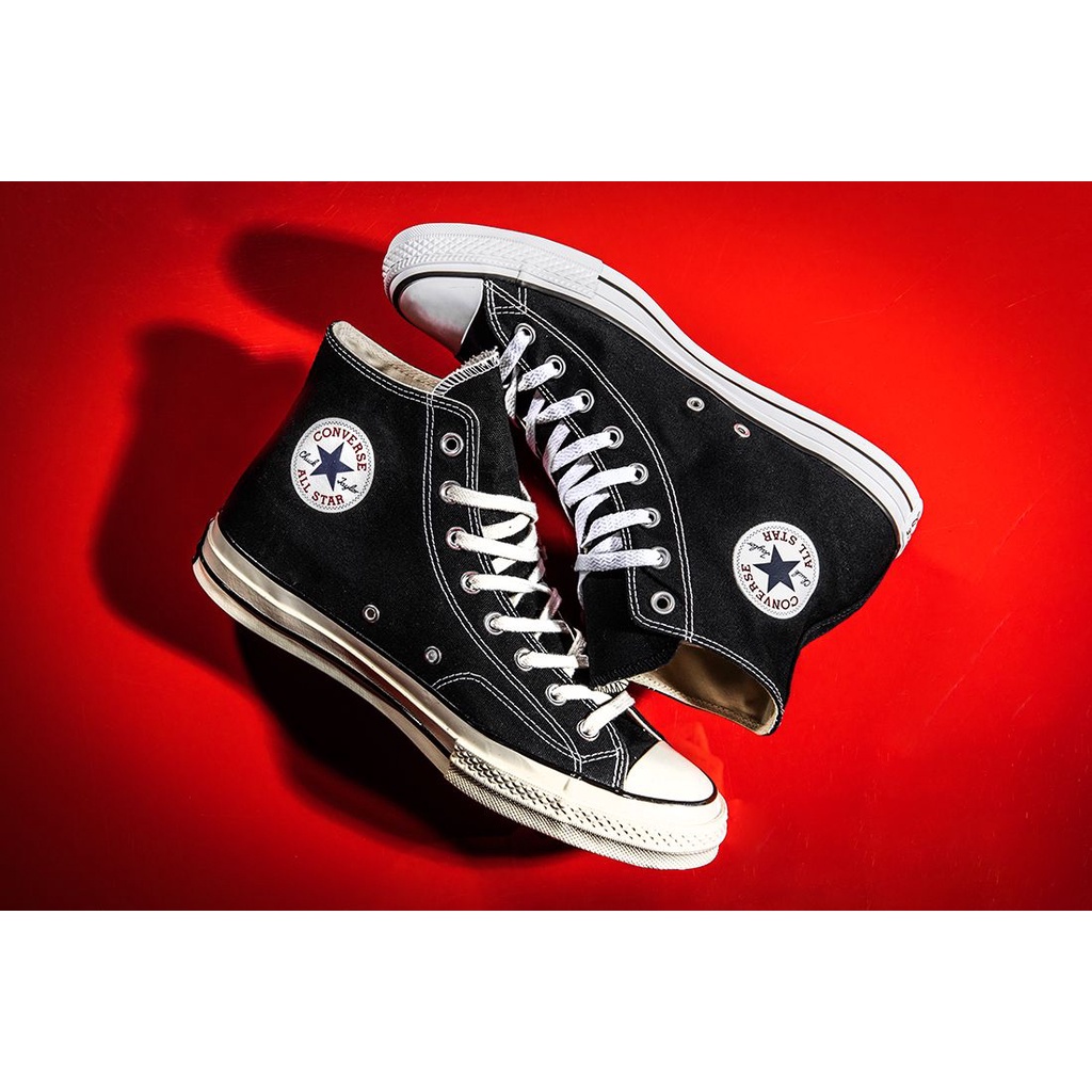 Sepatu Allstar Tinggi / Sepatu Convers Chuck Taylor Classic High / Sepatu sekolah hitam putih murah