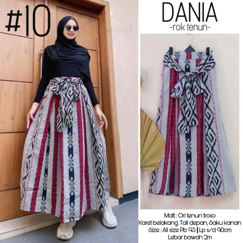 Rok Tenun Troso Jepara | Dania Skirt