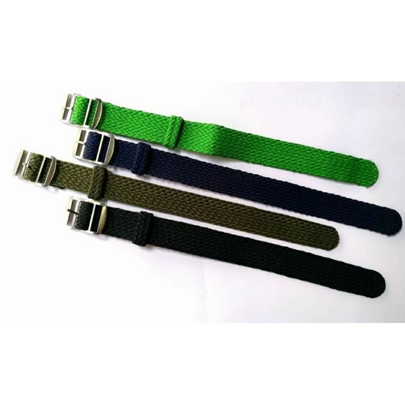 tali jam tangan strap rajut camo