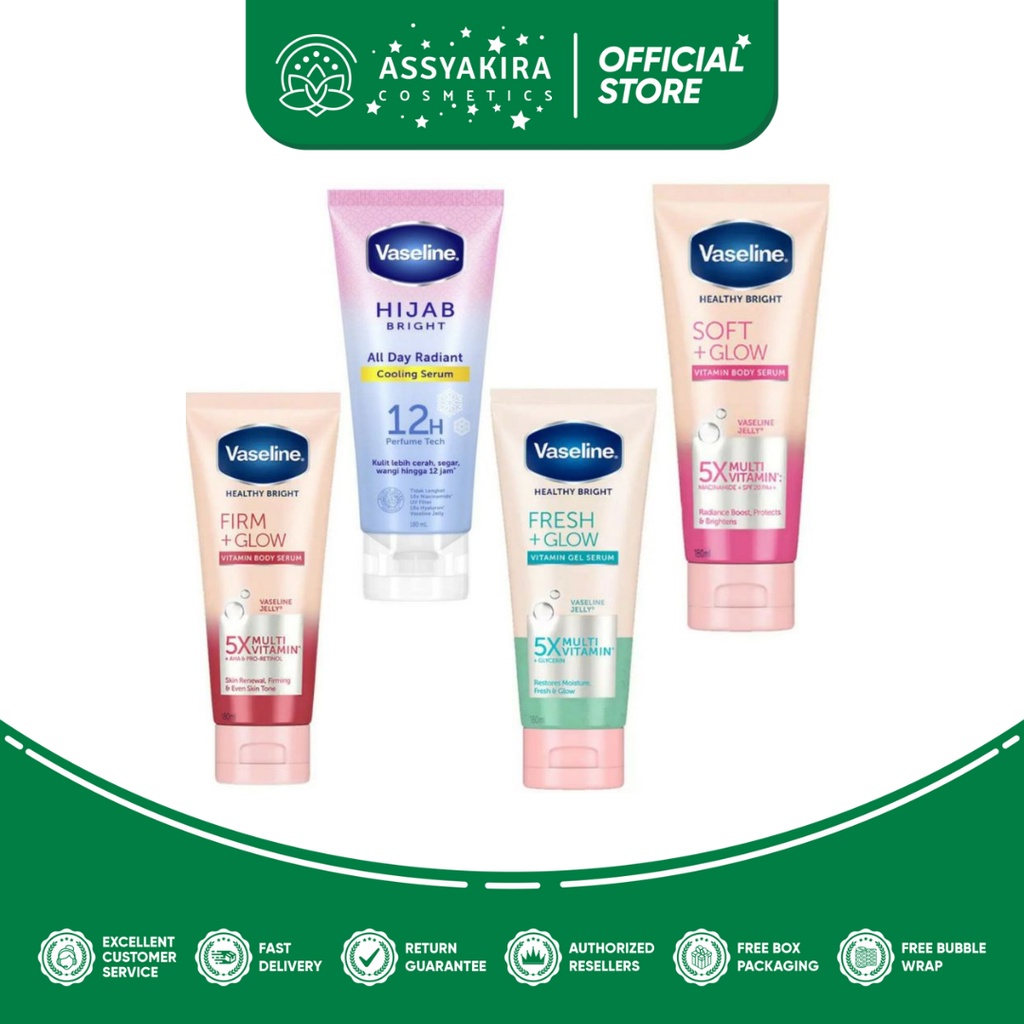 Vaseline Healthy Bright Vitamin Gel &amp; Body Serum All Varian