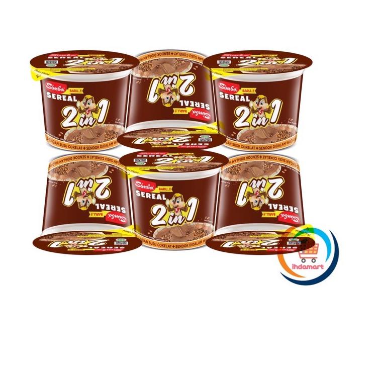 

LJZ ➥ Coco Crunch Simba Sereal Cup ( 2 in 1 )24 gram Isi 6 pcs cllh