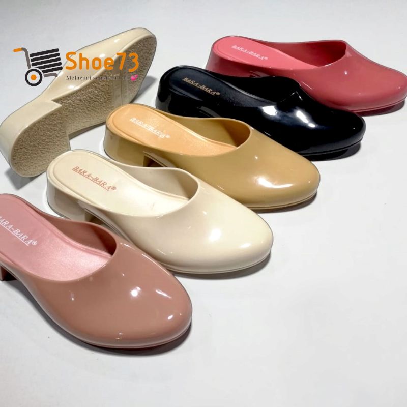 BARA BARA 908 ORIGINAL, Sandal / Sendal slop jelly wanita, cewek impor