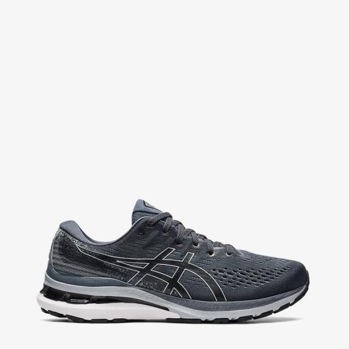 NEW // SEPATU LARI PRIA ASICS GEL KAYANO 28 WIDE 2E GREY 101B18821 ORIGINAL ORIGINAL