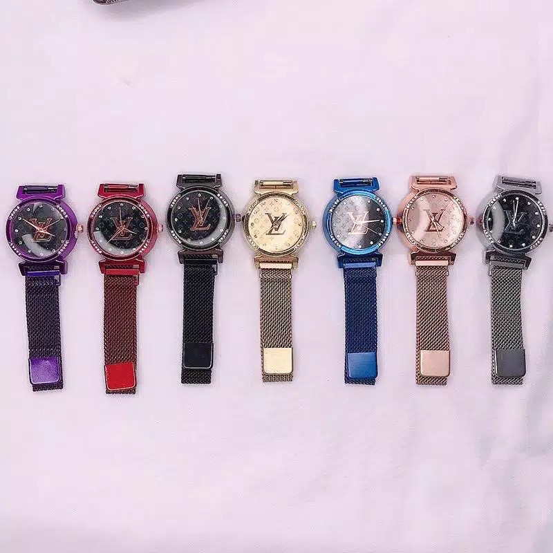 Jam Tangan Wanita Magnet Murah VL Diamond READY 7 WARNA